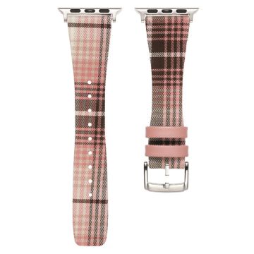 Plaid Woolen Strap for Apple Watch Series 41mm - 40mm - 38mm - Style 3