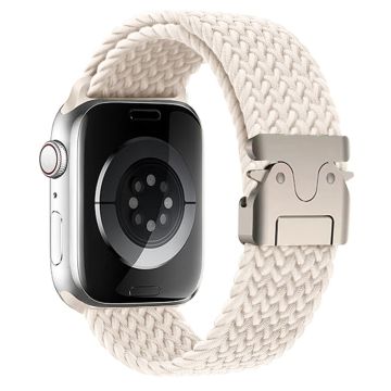 Armbånd Apple Watch Series 41 mm - 40 mm - 38 mm vevd klokkerem - Stjernelys