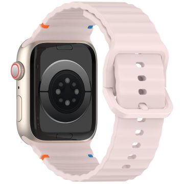 KALEBOL Silikonrem Apple Watch Series 41mm - 40mm - 38mm Armbånd - Rosa