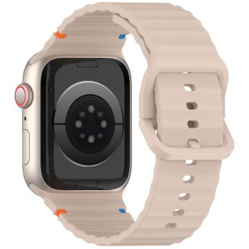 KALEBOL Silikonrem Apple Watch Series 41mm - 40mm - 38mm Armbånd - Melkete