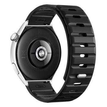 22 mm magnetisk reim Xiaomi Watch S4 Sport / Redmi Watch 5 Active Silikonklokkebånd - Svart