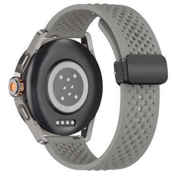 Xiaomi Watch S4 Sport / Redmi Watch 5 Active Silikonklokkebånd 22mm Erstatningsrem med sammenleggbar spenne - Titangrått