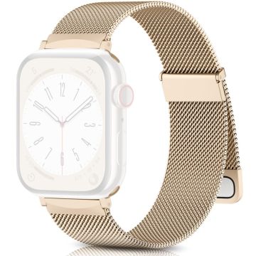 Apple Watch Series 41 mm - 40 mm - 38 mm metallarmbånd - Retro Gull