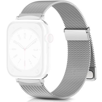 Apple Watch Series 41 mm - 40 mm - 38 mm metallarmbånd - Sølv