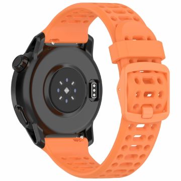 Coros Pace 2 / Apex 2 / Apex 42 mm silikonklokkebånd Ensfarget 20 mm klokkerem - Oransje