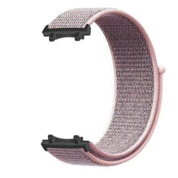 Huami Amazfit T-Rex 3 Nylon Watchband Loop Wrist Strap with Connector - Pink