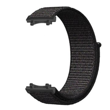 Huami Amazfit T-Rex 3 Nylon Watchband Loop Wrist Strap with Connector - Black