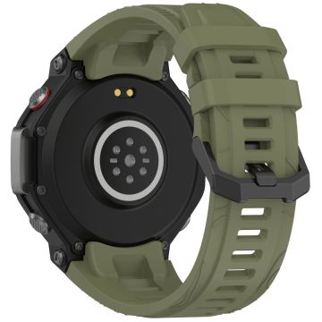 Huami Amazfit T-Rex 3 Silicone Watch Band Breathable Soft Strap - Jungle Green