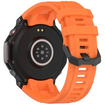 Huami Amazfit T-Rex 3 Silicone Watch Band Breathable Soft Strap - Orange