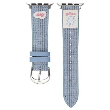 Waffle Texture Nylon Watch Band Watch Band Apple Watch Series 10 42mm - Blue