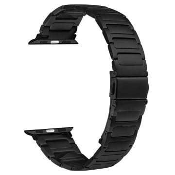 Metal Watch Band Apple Watch Series 10 42mm Adjustable Watch Strap - Black