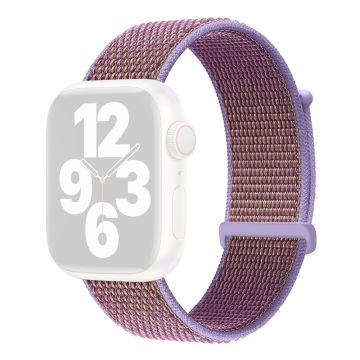 KALEBOL Nylon Watch Band Apple Watch Series 10 42mm Wrist Strap - Lilac