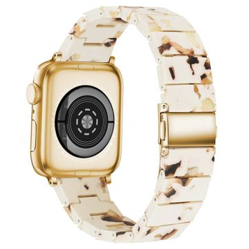 Armbånd Apple Watch Series 41mm / 40mm / 38mm harpiksarmbånd - Nougat