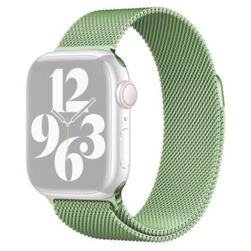 KALEBOL KLB-ML-001 Apple Watch Series 41 mm / 40 mm / 38 mm Milanese metallarmbånd - Mintgrønn