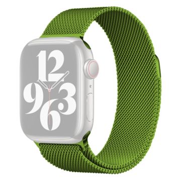 KALEBOL KLB-ML-001 Apple Watch Series 41 mm / 40 mm / 38 mm Milanese metallarmbånd - Grønn