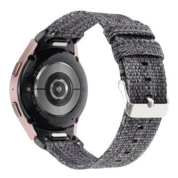 Samsung Galaxy Watch6 / Watch6 Classic / Watch 5 / Watch 5 Pro Justerbar nylonarmbånd - Grå