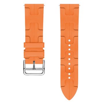 Huawei Watch GT 4 / GT 3 / GT 2 46 mm vannavstøtende armbånd 22 mm flytende fleksibelt klokkerem - Oransje