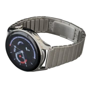 Samsung Galaxy Watch3 45 mm / Huawei Watch GT 4 46 mm bånd 22 mm klokkerem i rustfritt stål - Stjernelys