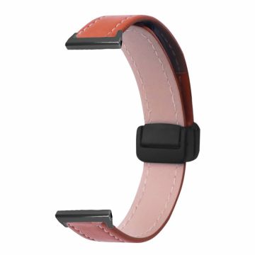 Keep B4 / Huawei Watch Fit mini / Talkband B6 / B3 Klokkearmbånd 16 mm magnetisk spennearmbånd - Brun