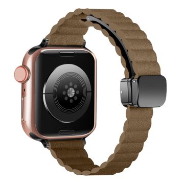 Apple Watch 41mm / 40mm / 38mm Magnetisk slank klokkerem - Brun