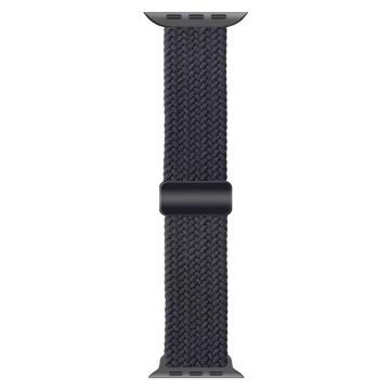 Apple Watch 41 mm / 40 mm / 38 mm magnetisk flettet nylonarmbånd - Svart