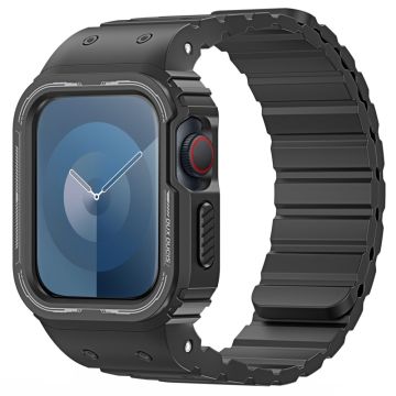 DUX DUCIS OA Series Apple Watch 45mm 44mm 42mm klokkerem med etui - Svart