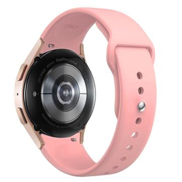 KALEBOL KLB-DKGJ-001 Samsung Galaxy Watch6 / Watch6 Classic / Watch5 Silikonklokkebånd Justerbar reim - Rosa