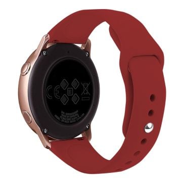 KALEBOL KLB-DKGJ-001 Samsung Galaxy Watch6 Classic 47 mm 43 mm klokkerem med 20 mm silikonarmbånd - Rosarød