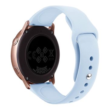 KALEBOL KLB-DKGJ-001 Samsung Galaxy Watch6 Classic 47 mm 43 mm klokkerem med 20 mm silikonarmbånd - Lilla Lilla