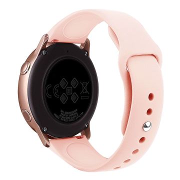 KALEBOL KLB-DKGJ-001 Samsung Galaxy Watch3 45 mm / Garmin Venu 3 klokkerem 22 mm silikonarmbånd - Lake Vintage Rose