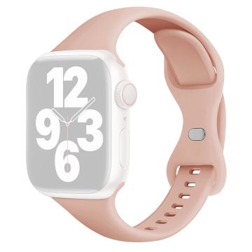 Apple Watch Series 41mm / 40mm / 38mm Silikonarmbånd - Rosa