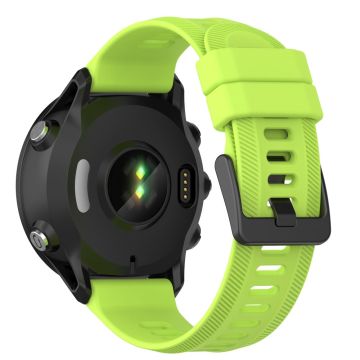 Garmin Forerunner 955 Silikonklokkebånd Myk sportsrem - Lysegrønn