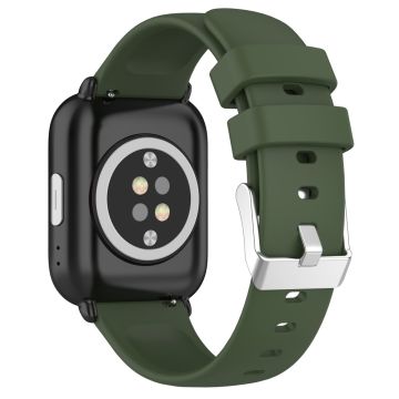 Huami Amazfit Active / GTS 4 Mini Silikonklokkebånd 20mm Erstatningsrem - Militærgrønn