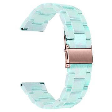 FITVII Resin Watch Band Vanntett erstatningsklokkerem - Phantom Grønn