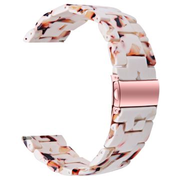 FITVII Resin Watch Band Vanntett erstatningsklokkerem - Nougat