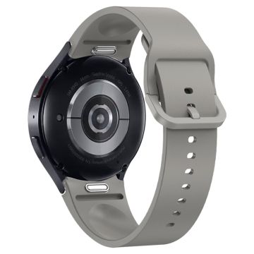 Samsung Galaxy Watch6 40mm / 44mm / Watch6 Classic 43mm / 47mm Silikonklokkerem, 20mm - Grå