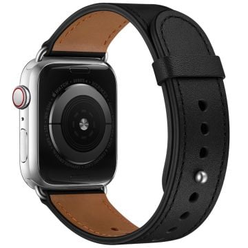 Apple Watch Series 41mm - 40mm - 38mm Universal håndleddsrem - Svart + Svart