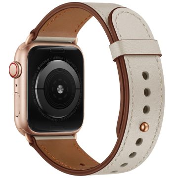 Apple Watch Series 41mm - 40mm - 38mm Universal håndleddsrem - Beige