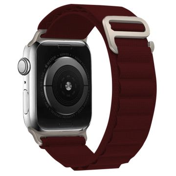 KALEBOL Apple Watch Series 41mm - 40mm - 38mm Universal Watch Strap Nylon Loop Band - Vinrød