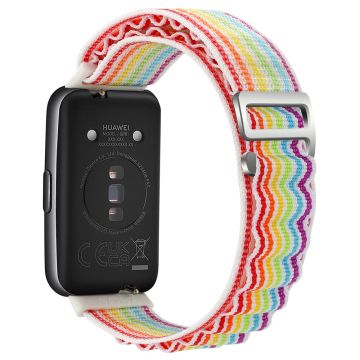 KALEBOL KLB-GSNL-001 Huawei Band 7 Håndleddsbånd justerbare pustende stropper i nylon - Flerfarget