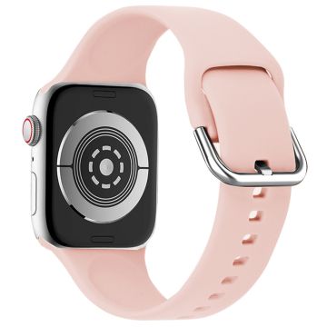 KALEBOL Apple Watch Series 41mm - 40mm - 38mm Universal silikonklokkerem - Rosa