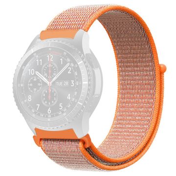 KALEBOL KLB-NLHH-001 Samsung Galaxy Watch6 / Watch6 Classic-klokkerem 20 mm nylonrem - Oransje