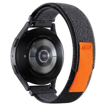 KALEBOL KLB-YJNLHH-001 Samsung Galaxy Watch3 45mm / Huawei Watch GT4 46mm Armbåndsarmbånd Sport Strap 22mm - Svart + Grå