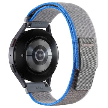 KALEBOL KLB-YJNLHH-001 Samsung Galaxy Watch3 45mm / Huawei Watch GT4 46mm Armbåndsarmbånd Sport Strap 22mm - Blå + Grå