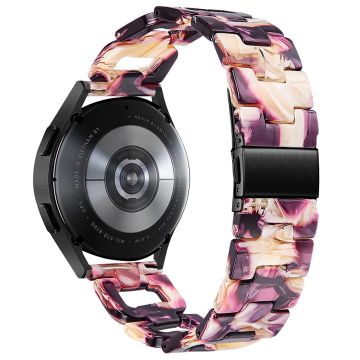 Garmin Forerunner 245 / 245 Music Fashion D-Shape harpiksarmbånd armbåndsurarmbånd - Glitter Lilla