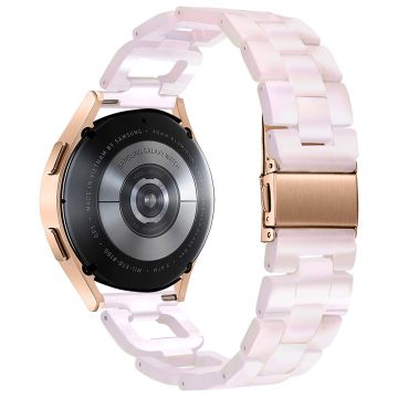 Samsung Galaxy Watch 5 40mm / 44mm / Watch 5 Pro 45mm Smart Watch D-formet harpiksarmbånd - Havfrue Rosa