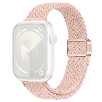 Apple Watch Series 41mm - 40mm - 38mm Armbånd med magnetisk spenne - Starlight Rosa