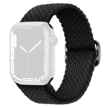 KALEBOL KLB - BZNL - 001 Apple Watch Series 41mm - 40mm - 38mm Nylon Watch Band - Svart