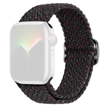 KALEBOL KLB - BZNL - 001 Apple Watch Series 41mm - 40mm - 38mm Nylon Watch Band - Starlight Svart