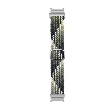 KALEBOL KLB-BZNL-001 Samsung Galaxy Watch4 / Watch 5 / Watch 5 Pro / Watch6 Strap Nylon Watch Band - Gradient Grå